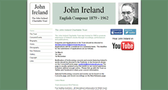 Desktop Screenshot of johnirelandtrust.org
